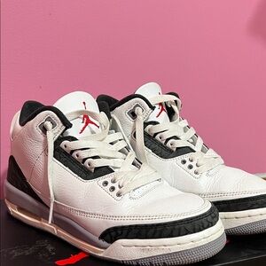 Air Jordan Black and White Sneakers